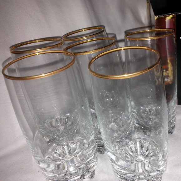 Hiball Glassware 24 Karat Gold Tabletop Essential - Picture 4 of 4